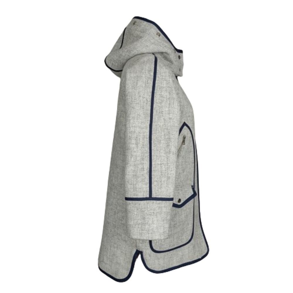 J. Crew Summit Parka in Italian Stadium-Cloth Wool Coat Size 4P - Picture 2 of 15